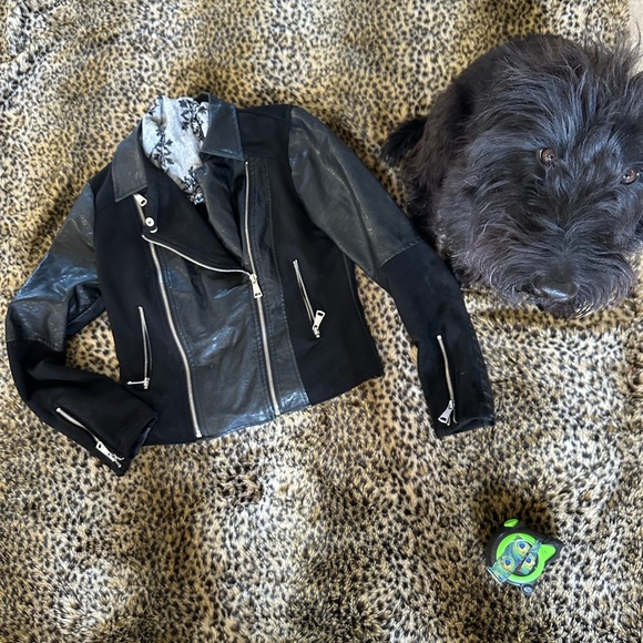 Rocker Faux leather Vigoss jacket - Picture 3 of 3